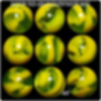 Yellow with Green Transparent Base