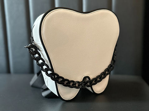 cute leather backpack with teeth Mini Bat Purse Gothic: Goth Backpack Wings Mini Bookbags for Women Satchel Shoulder Daypack Black Fashion, Travel Halloween Goth Bag : Clothing, Shoes & Jewelry Fits 11 Mini Tooth Shaped Backpack White