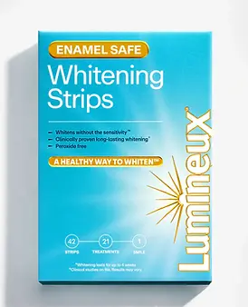 Lumineux whitening strips teeth