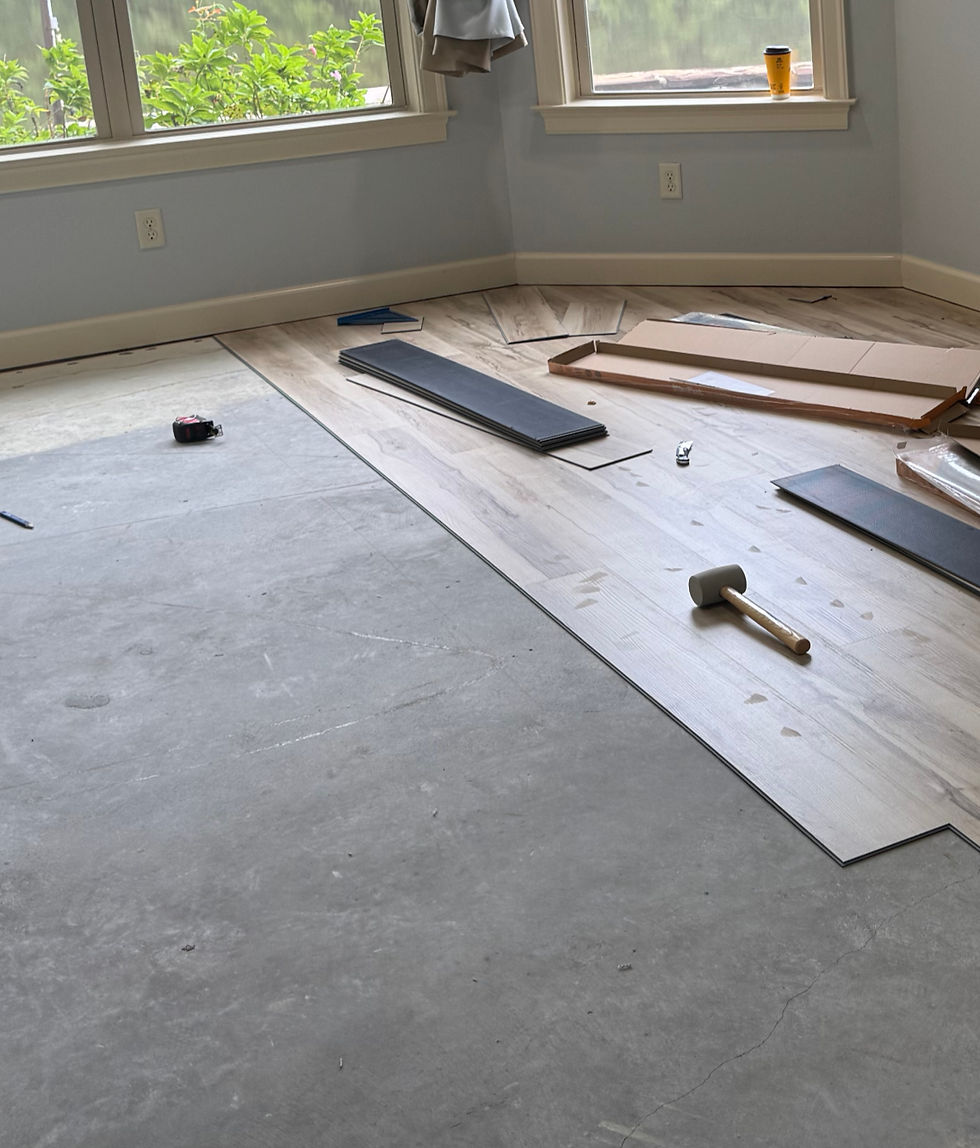 Flooring install