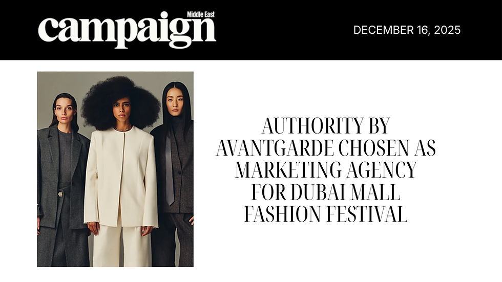 DUBAI MALL FESTIVAL OF FASHION – PRESS COVERAGE