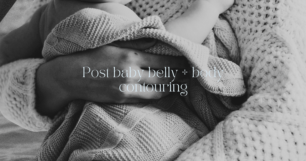 Post baby body contouring solutions