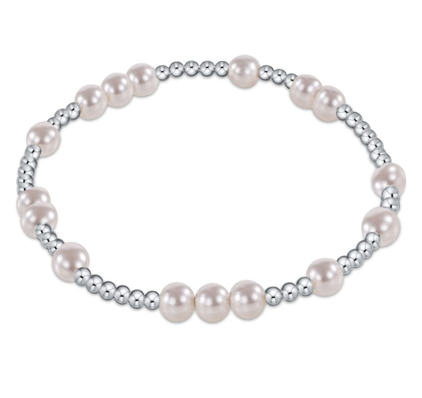enewton sterling silver pearl bracelet, Hope Unwritten