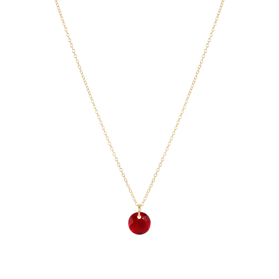 enewton reflection charm necklace 01 red