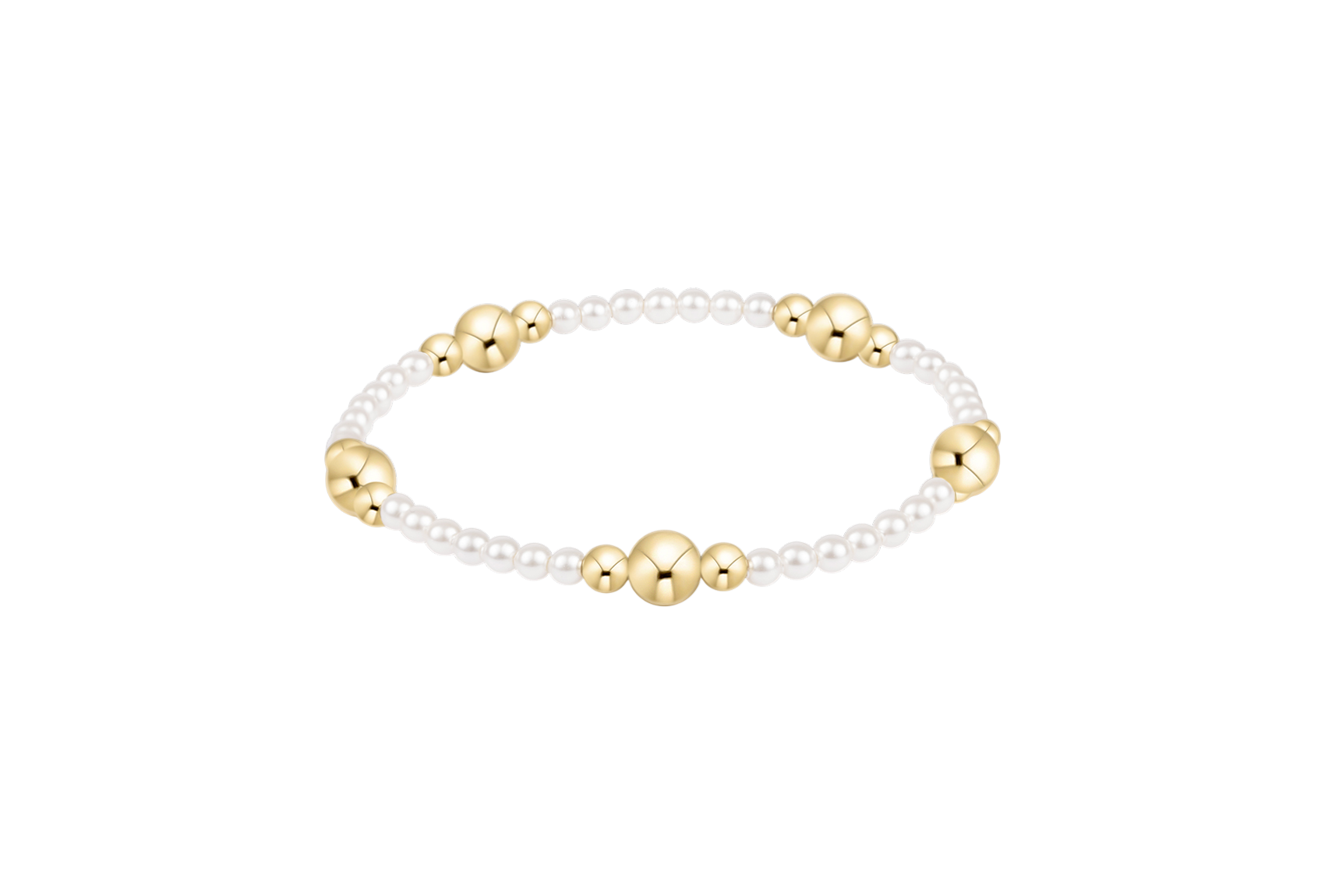 enewton - Purpose Gold 6mm Pearl Bracelet