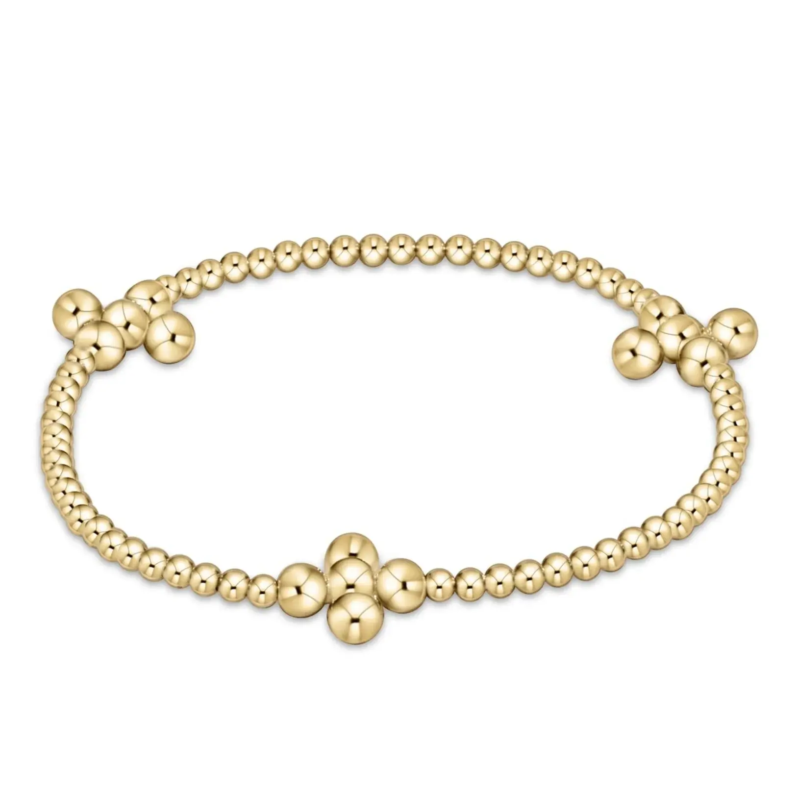 enewton beaded cross gold bracelet