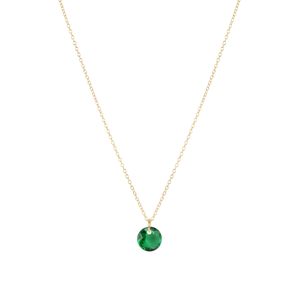 enewton necklace reflection charm 5 green