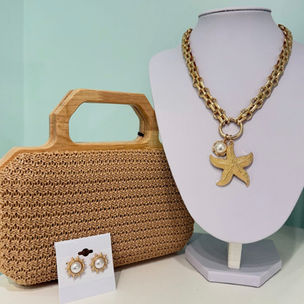 Seasonal jewelry and women's accessories - featuring a starfish.