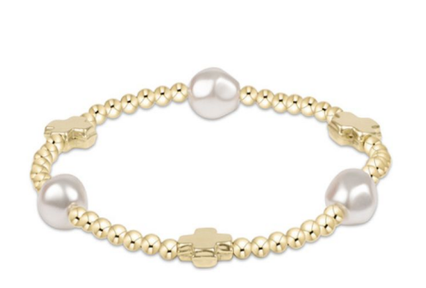 Admire Pearl 3mm Gold Bracelet