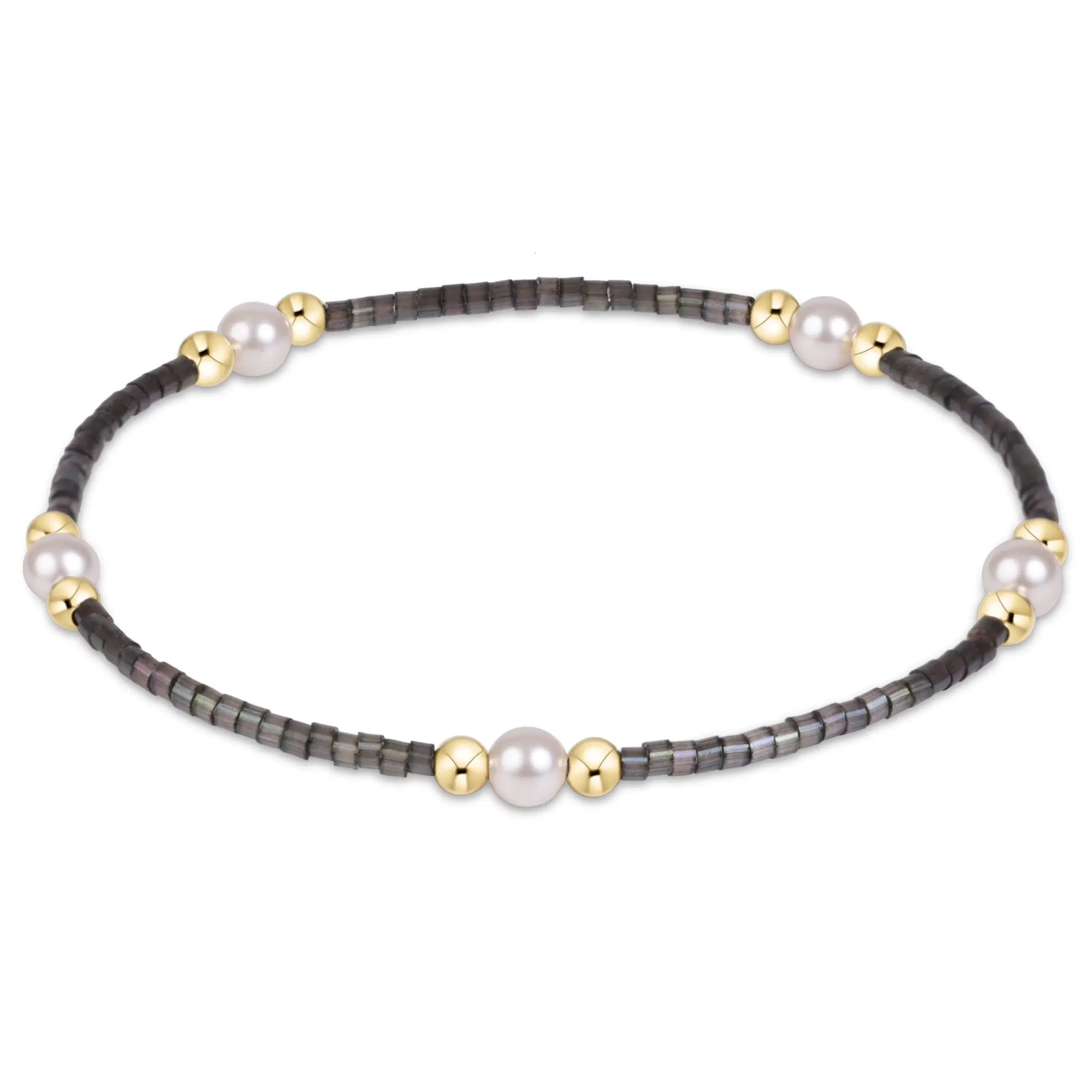enewton - hope purpose pearl bracelet - moonlight