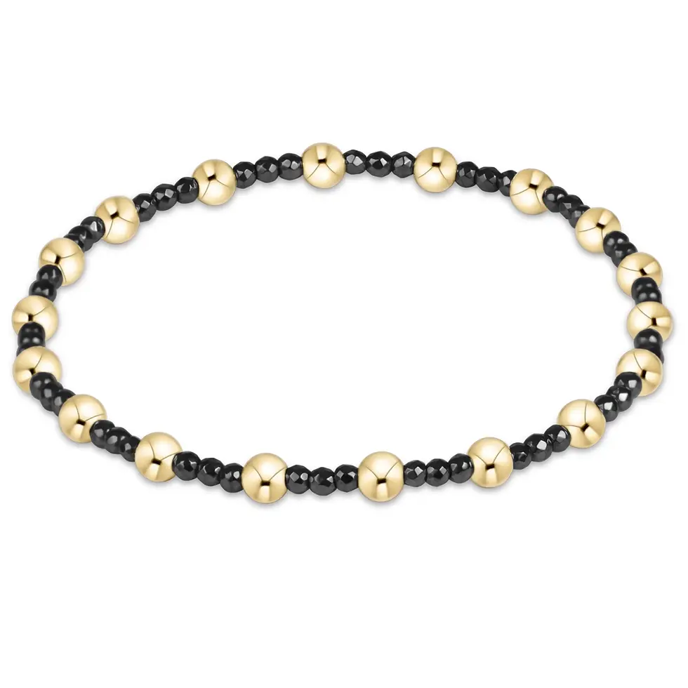 enewton - sincerity faceted hematite 2mm bracelet