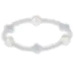 enewton Signature Cross Admire Pearl  bracelet  Sterling Silver