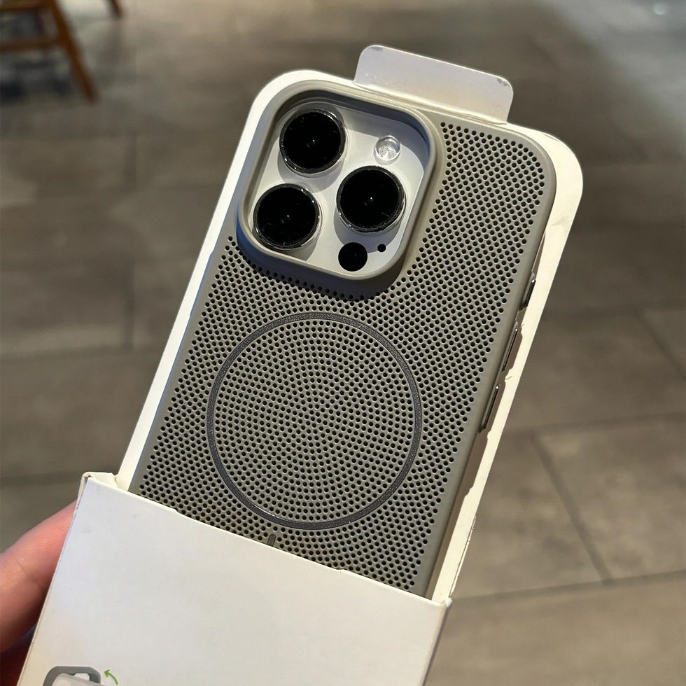 Miniatura: Capa Magnética Premium com Dissipação de Calor para iPhone e Compatibilidade Mag