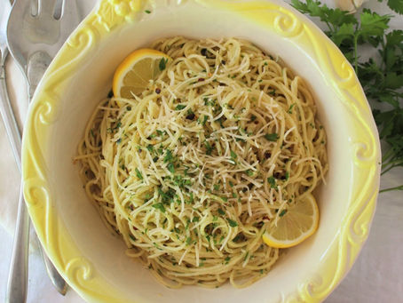 Spaghetti con Olio e Aglio