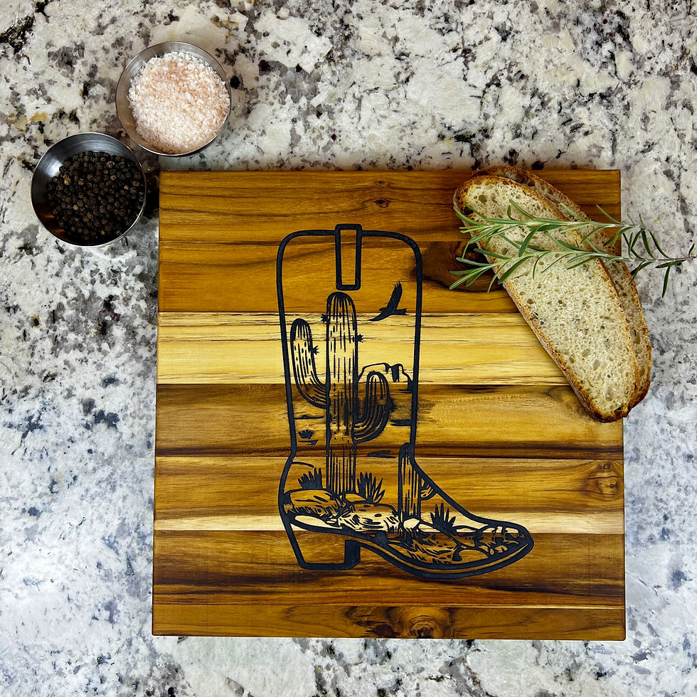 Thumbnail: Boot with Desert Scene