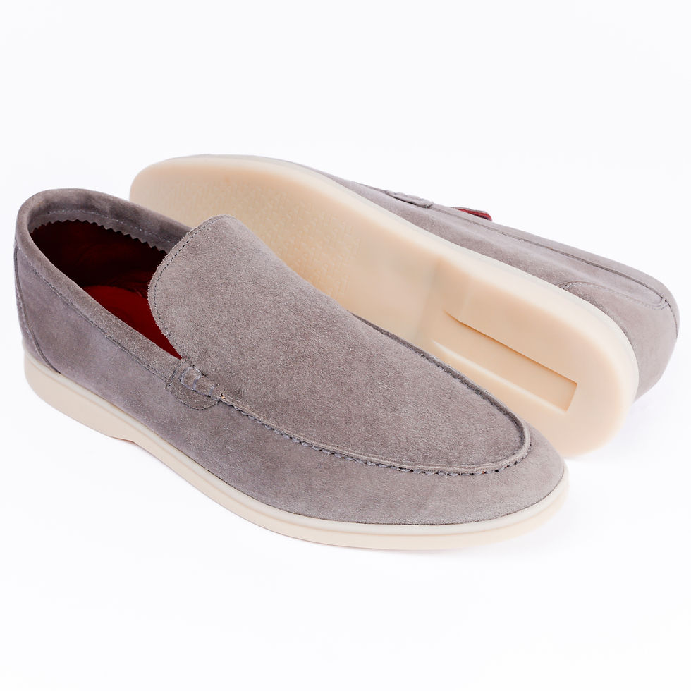 grey suede loafer shoes men philippines