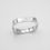 Thumbnail: HINGED SILVER BANGLE