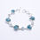 Thumbnail: APATITE and BLUE TOPAZ BRACELET