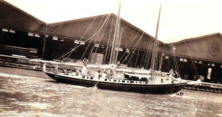 Travis's smuggling schooner The "Affie"