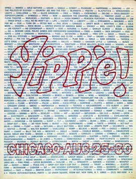 Yippie Chicago flyer