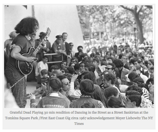 The Grateful Dead's first NY performance - Tompkins Sq. Park, 1967