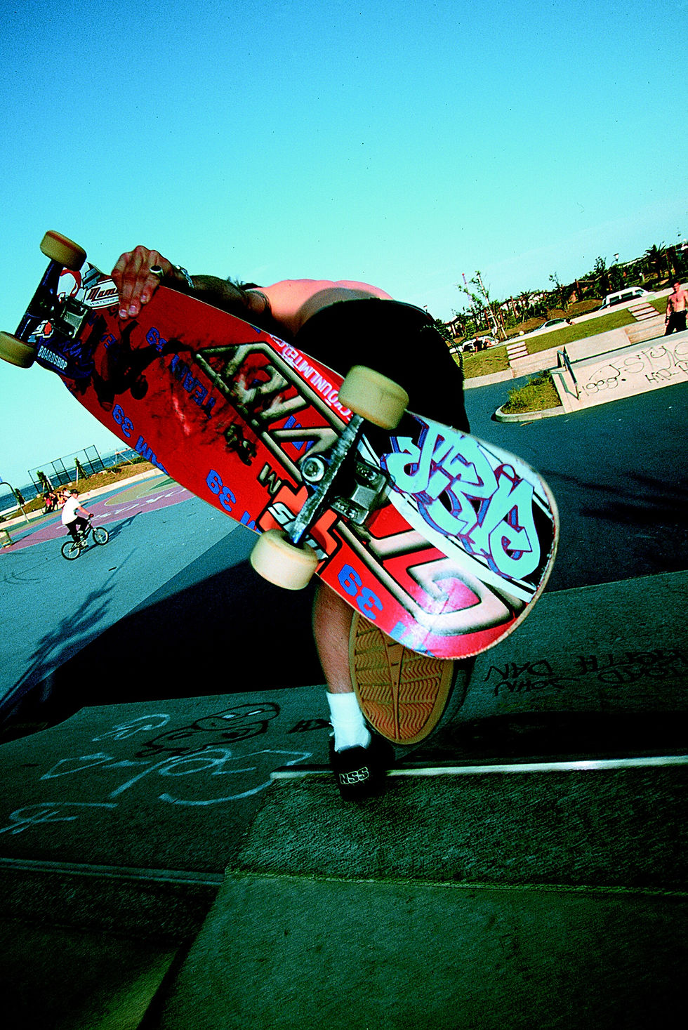 JBD skateboard in action.
