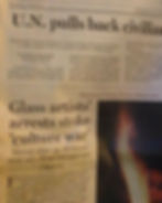 Making headlines in Eugene newspapers.