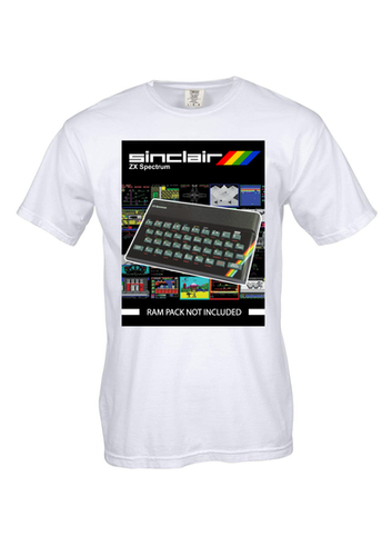 トップス SSZ BROCHURE GENERALLY SHIRTS Spectrum ZX Sinclair Unisex T-Shirt | TRP™️