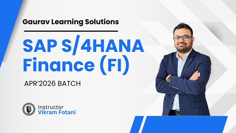 Comprehensive SAP S/4HANA Finance training program focused on practical learning, system configuration, and real-world business process implementation.