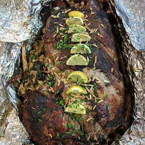 Stuffed Lamb (With grape leaves / serves 25-30)