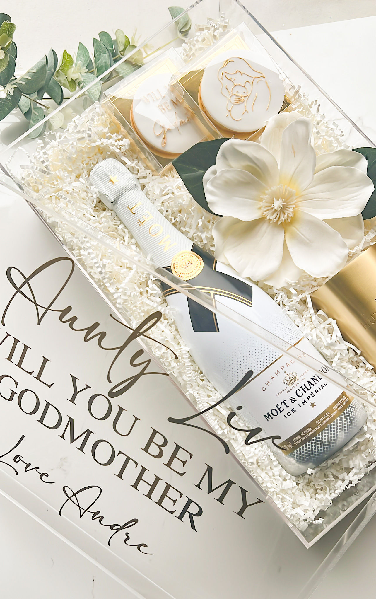 Moet Godparent Proposal Box