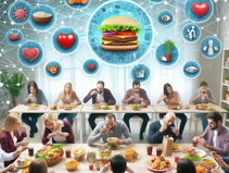 Redes sociais e padrões comportamentais na alimentação. Uma hipótese.