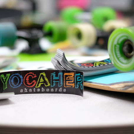 how to receive free stickers from yocaher