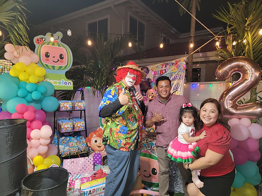 Backyard parties are a perfect fit for my Mini Package