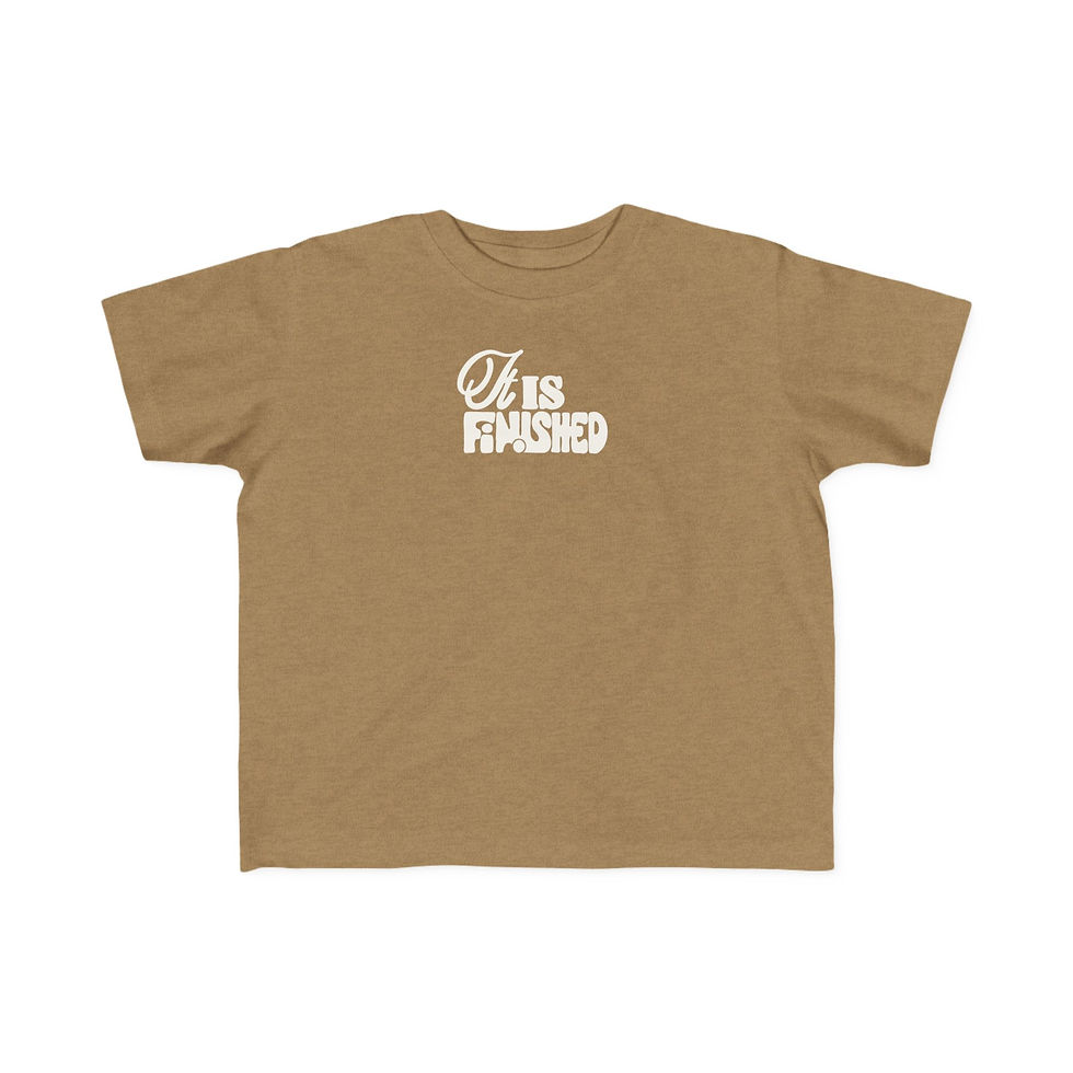 Thumbnail: It is Finished |  Toddler's Fine Jersey Tee