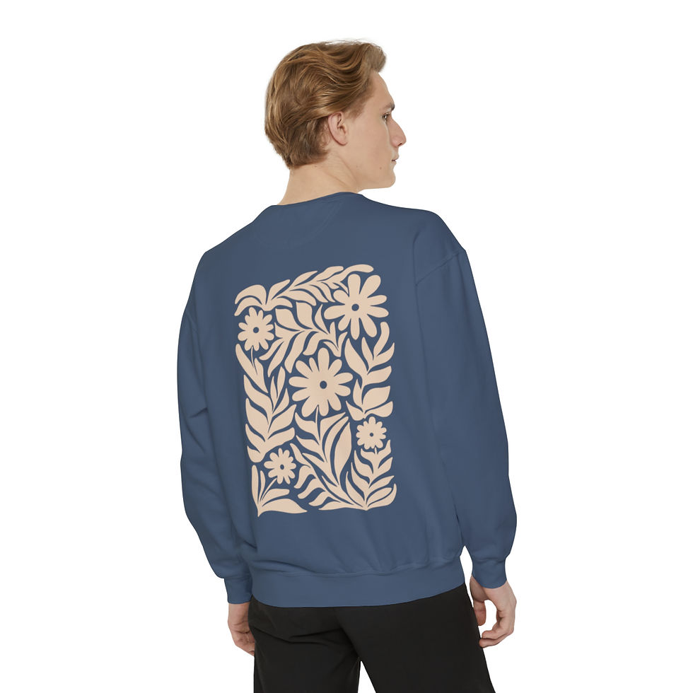 Thumbnail: Be Reconciled - Front & Back | Garment-dyed Sweatshirt | Comfort Colors