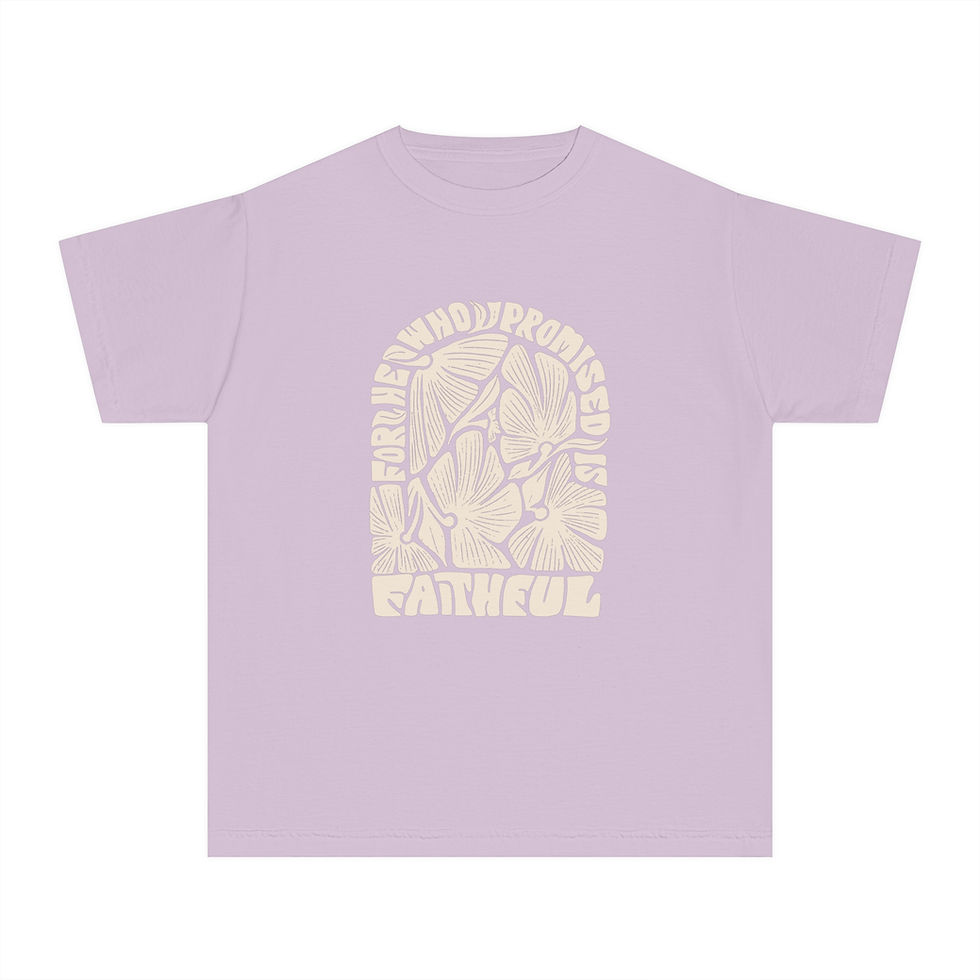 Thumbnail: He Who Promised | Soft Style Kids Tee
