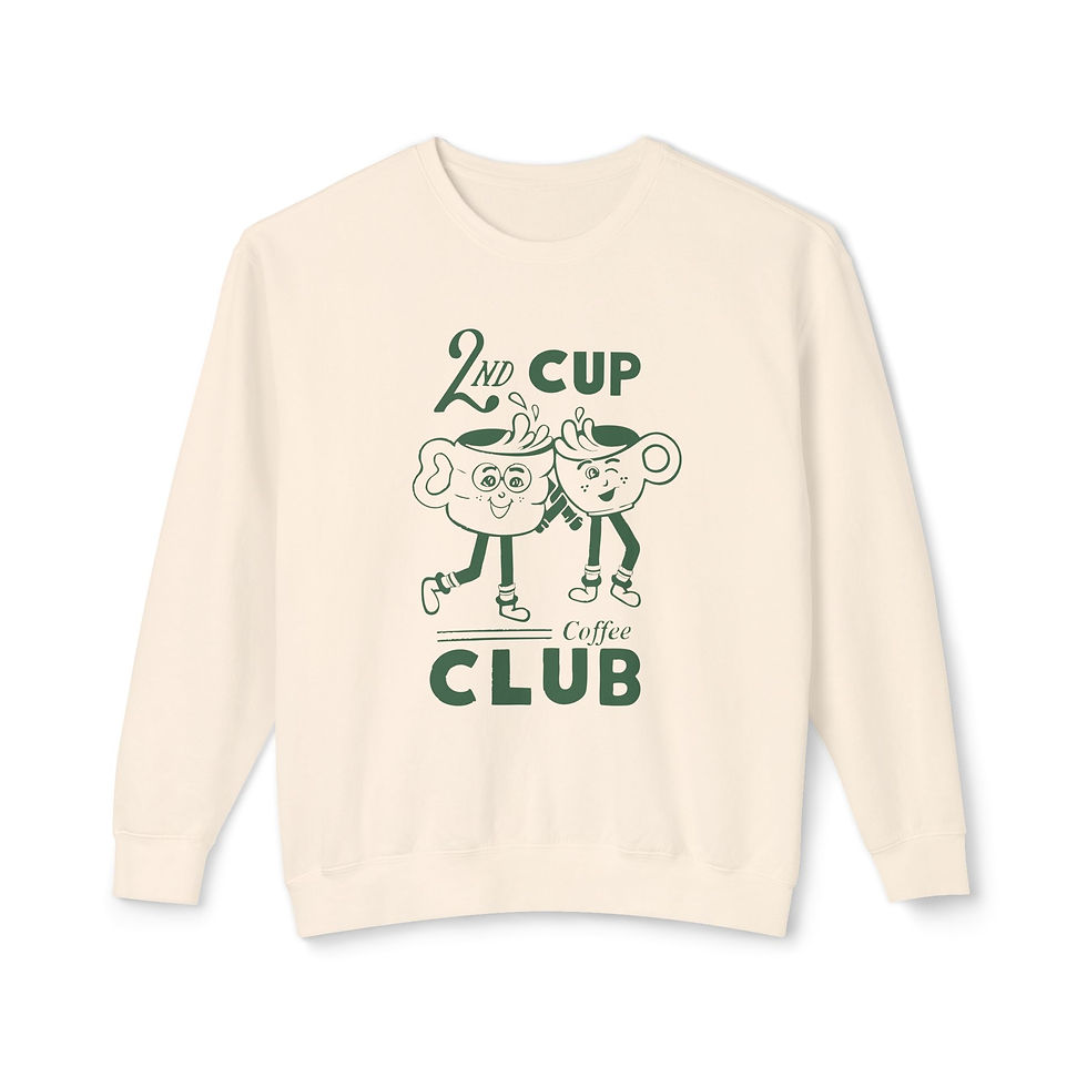2nd Cup Club | Soft Style Crewneck Sweatshirt