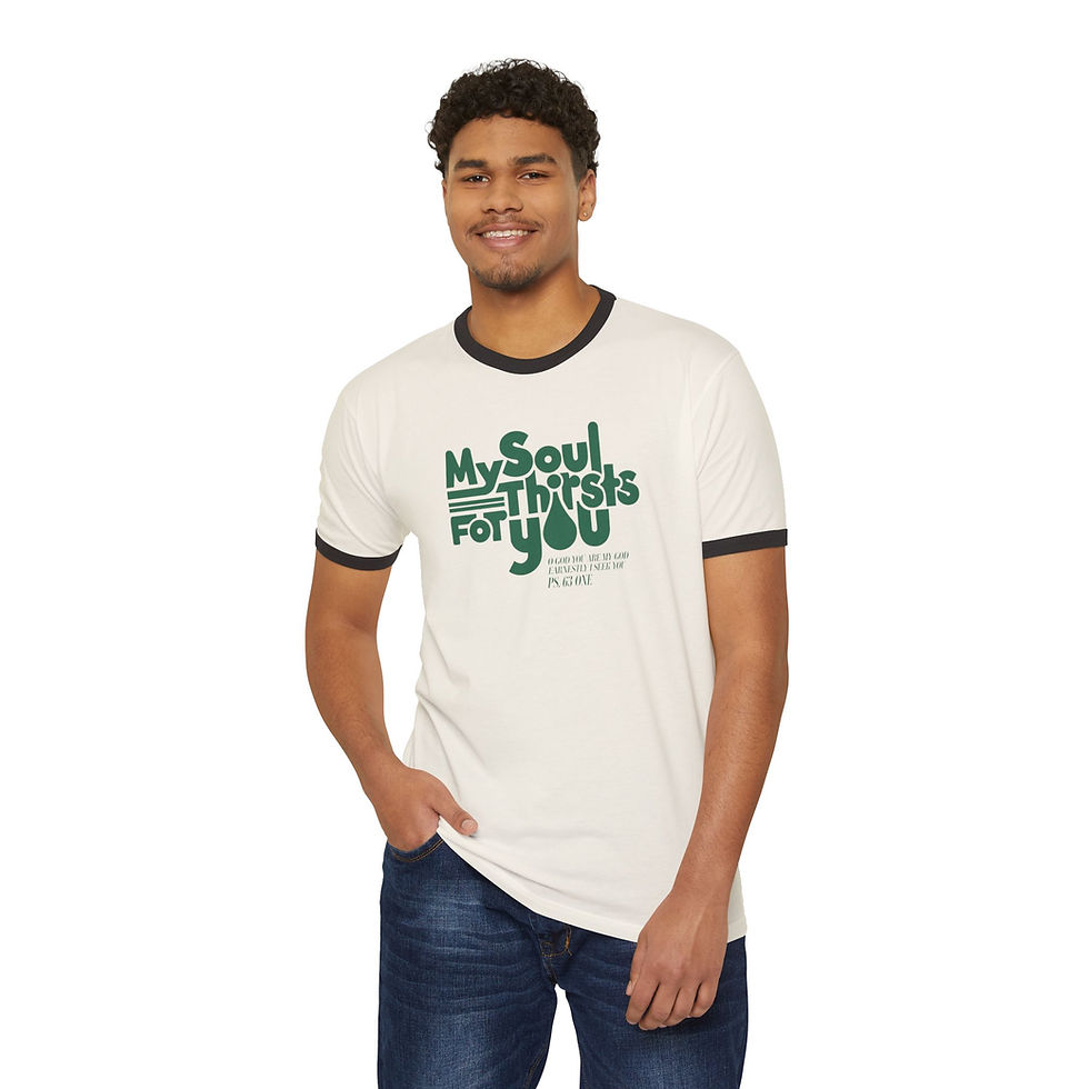Thumbnail: My Soul Thirsts For You | Ps. 63 | Ringer Retro Tee Green