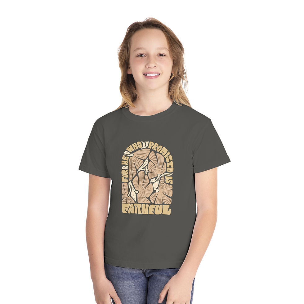 Thumbnail: He Who Promised | Soft Style Kids Tee