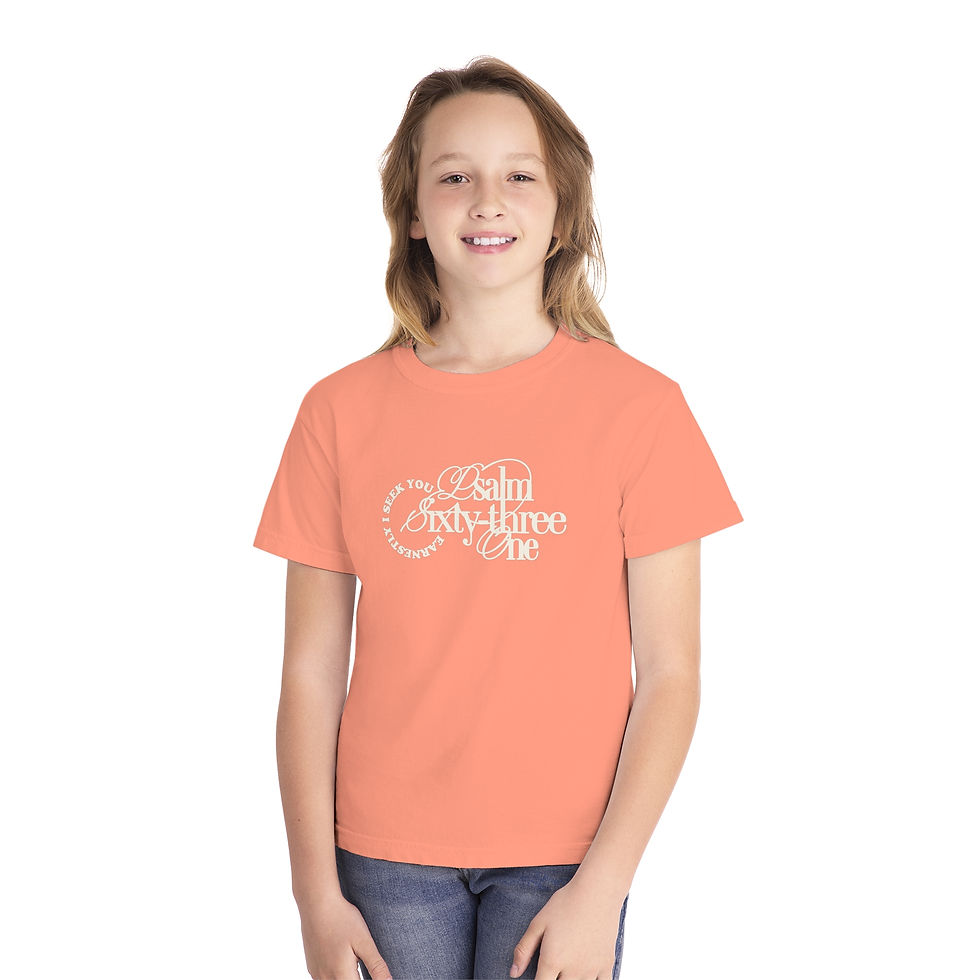 Thumbnail: Ps. 63 | Soft Style Kids Tee