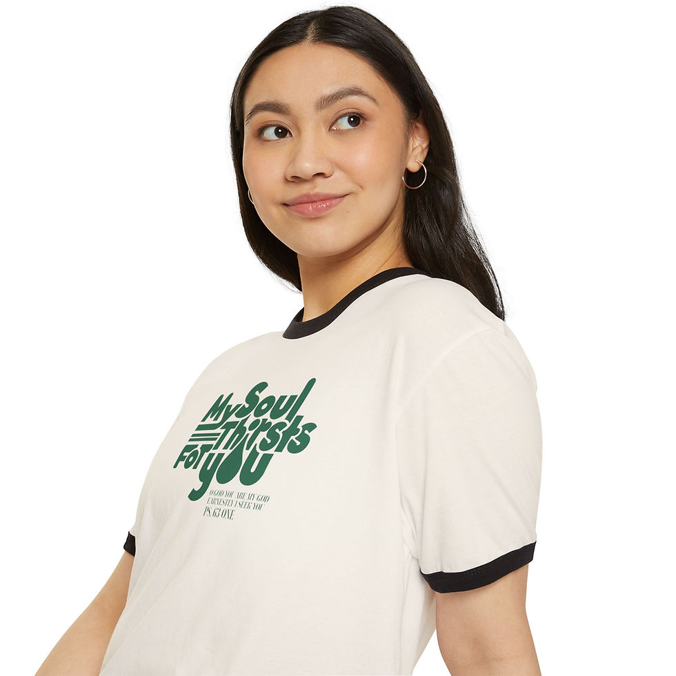 Thumbnail: My Soul Thirsts For You | Ps. 63 | Ringer Retro Tee Green