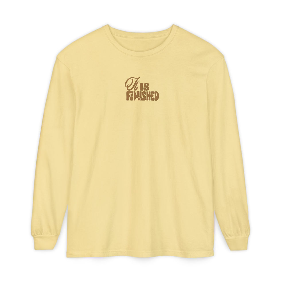 Thumbnail: It Is Finished | Soft Style Long Sleeve T-Shirt
