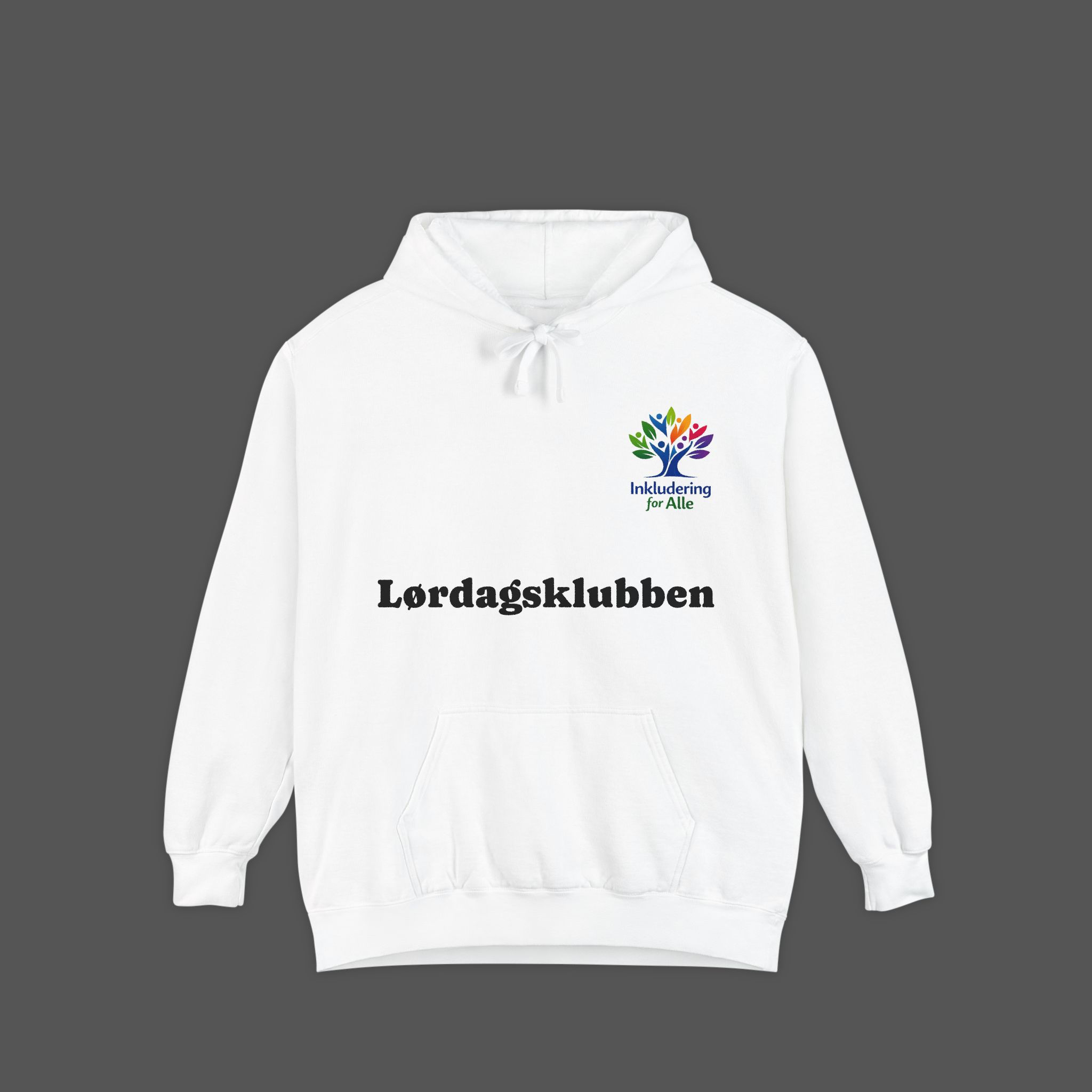 Lørdagsklubben Hoodie — Cozy Club Logo Pullover