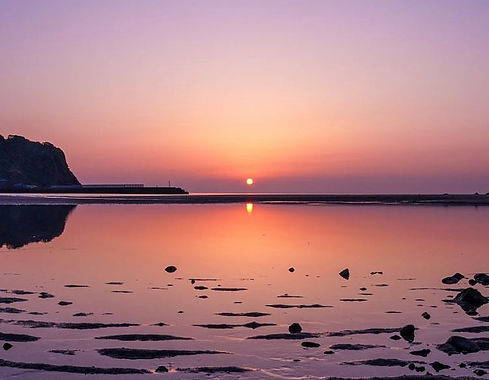 根獅小浜夕焼け
