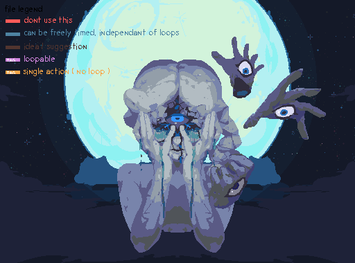 final boss animations wip
