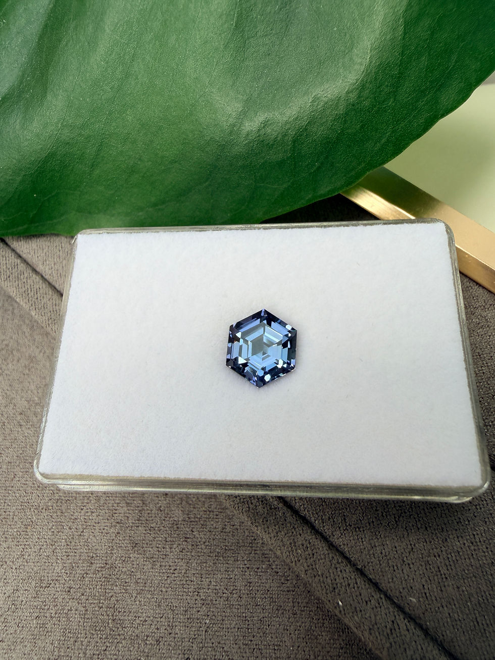 Thumbnail: 3.68ct UH Tanzanite, Hexagon