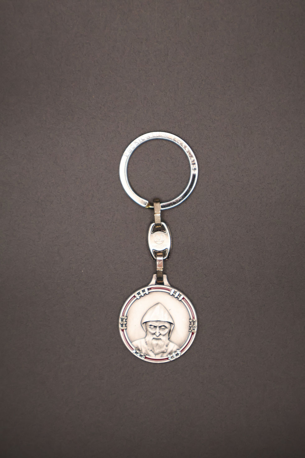 Thumbnail: St Charbel Decagon Keyring