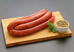 Varitable Merguez tressée mainComptoir des Salaisons  Provence Charcuterie 