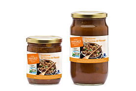 bocaux de gardianne de taureau de manade,, plats cuisines provencaux, fabriqués artisanalement, longuement mijotés, spécialité provencale, gastronomie provencale, Comptoir des Salaisons, Provence Charcuterie